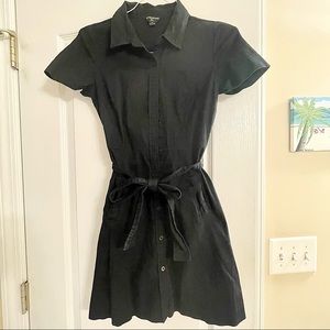 Banana Republic button up midi dress